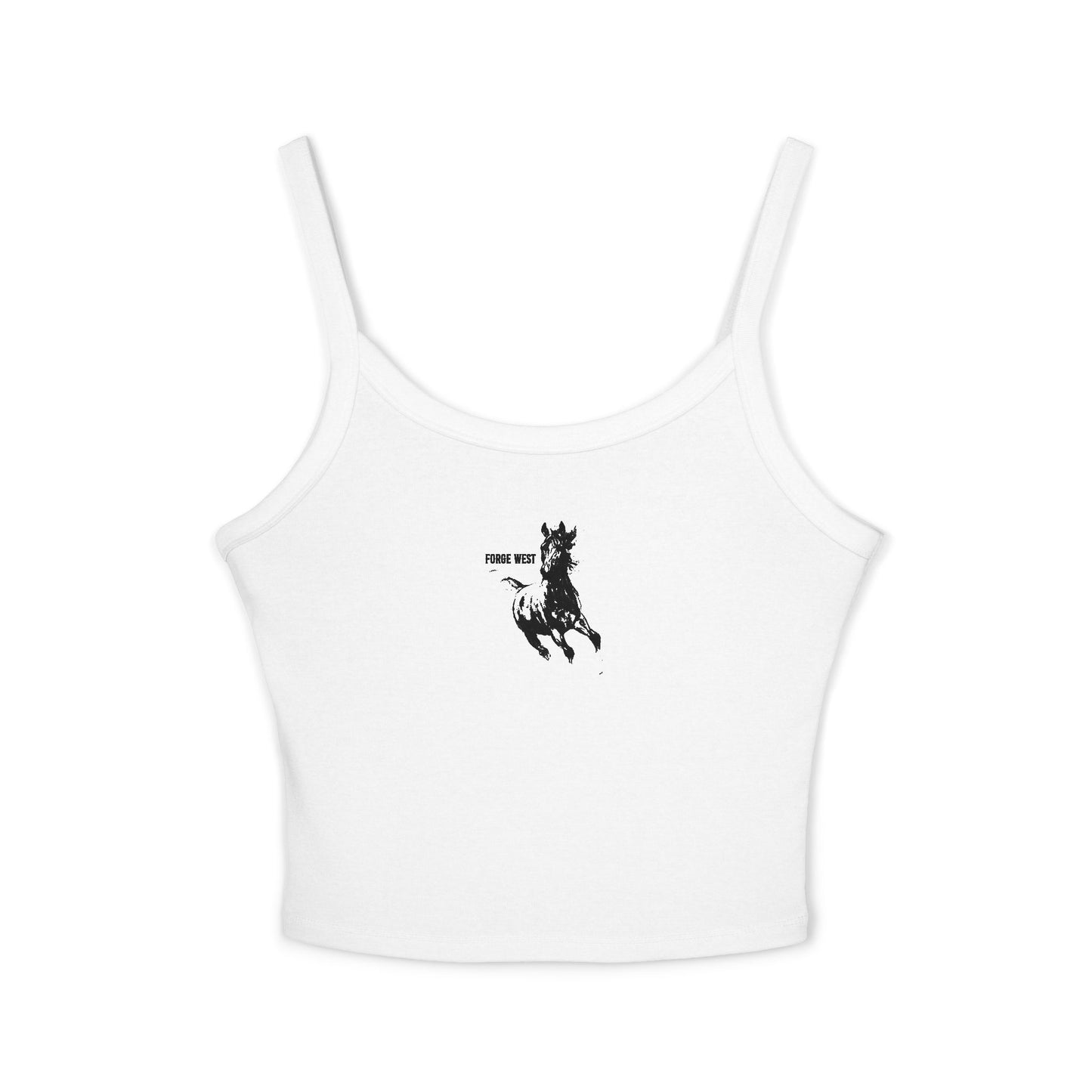 Horse Sketch Women's Spaghetti Strap Tank Top