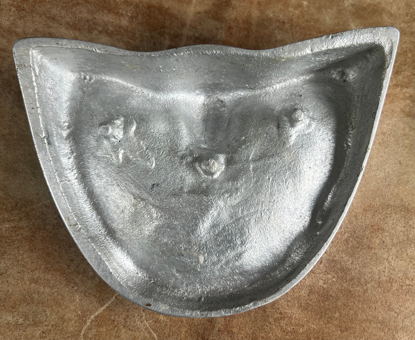 Vintage Longhorn Steer Pewter/Metal Ashtray