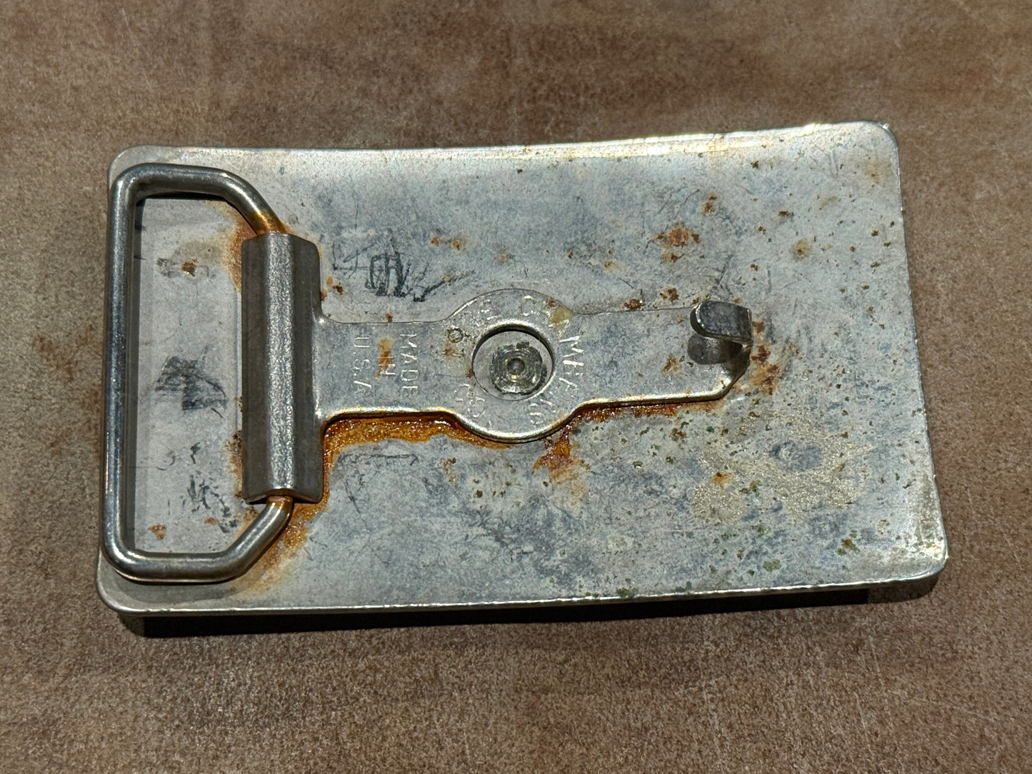 Vintage Longhorn Belt Buckle