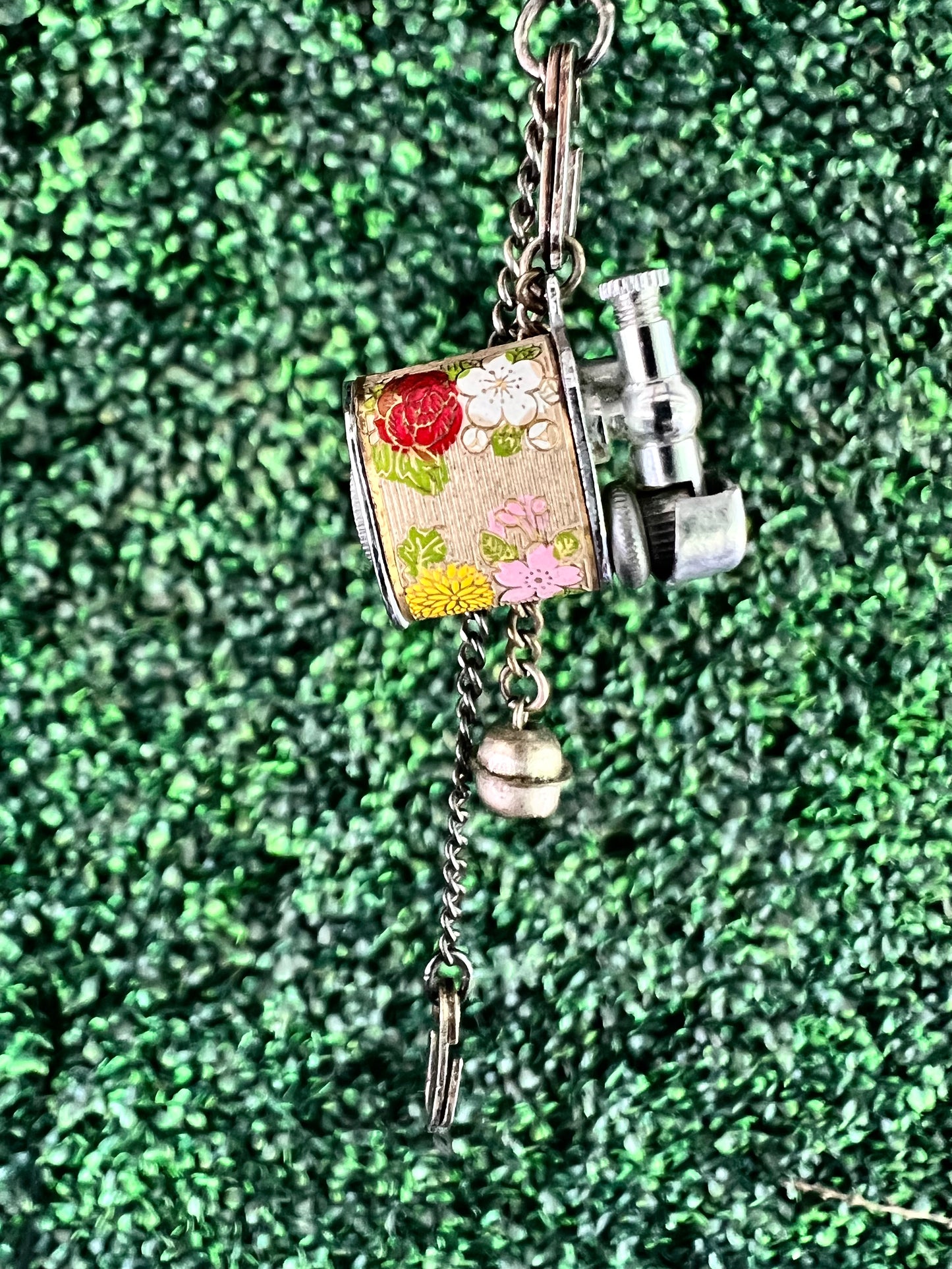 1940's Vintage Graphic Mini Lighter Necklace