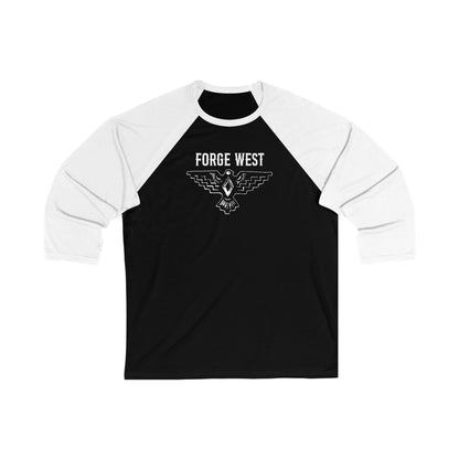 Forge West Unisex 3\4 Sleeve Baseball T