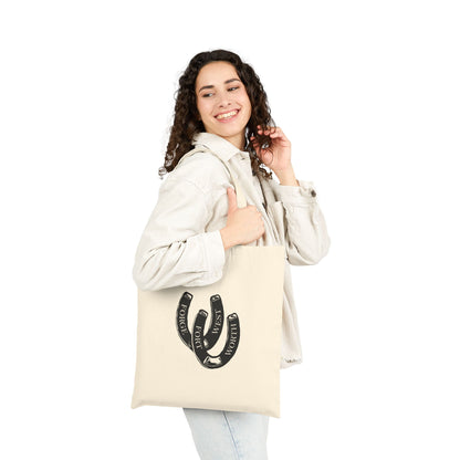 Horseshoe Cotton Canvas Tote Bag