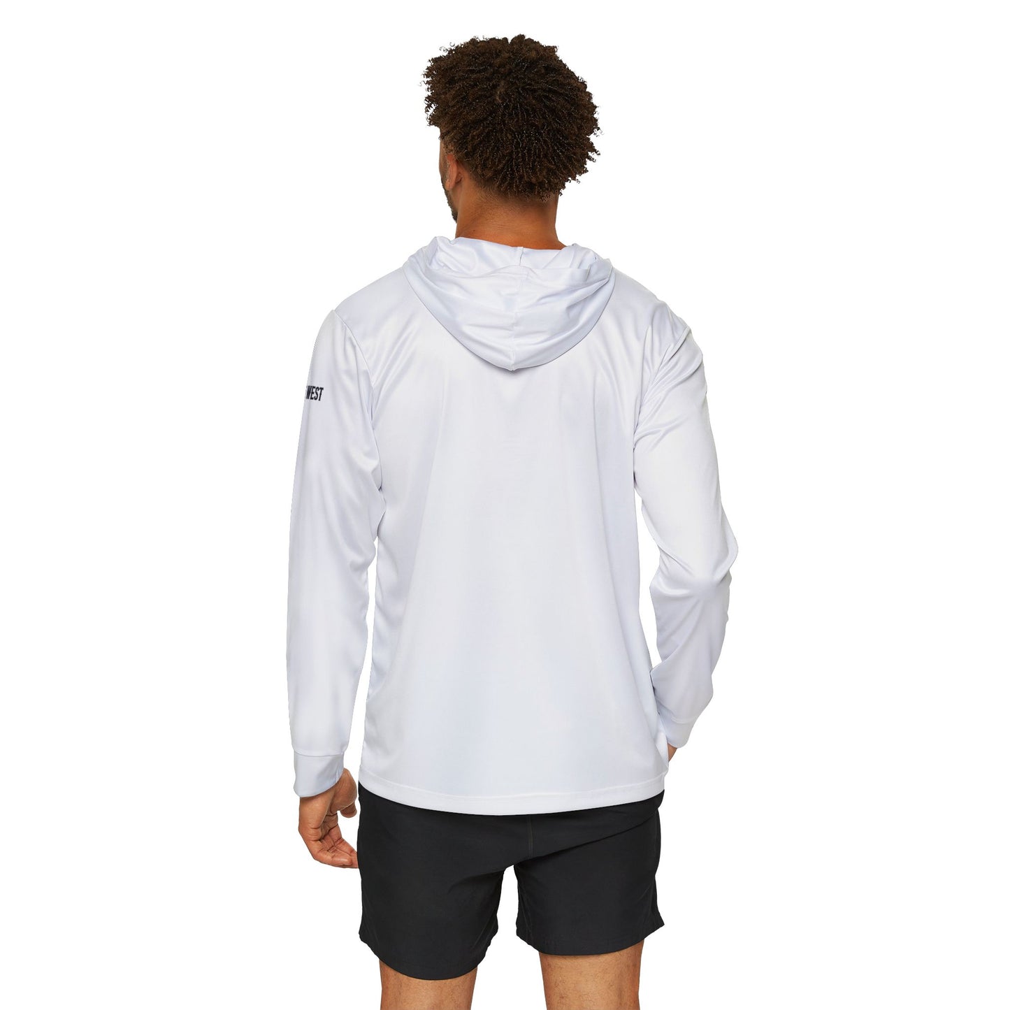 Cowskull Men's Warmup Hoodie White