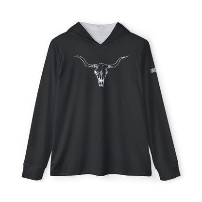 Cowskull Men's Warmup Hoodie Black