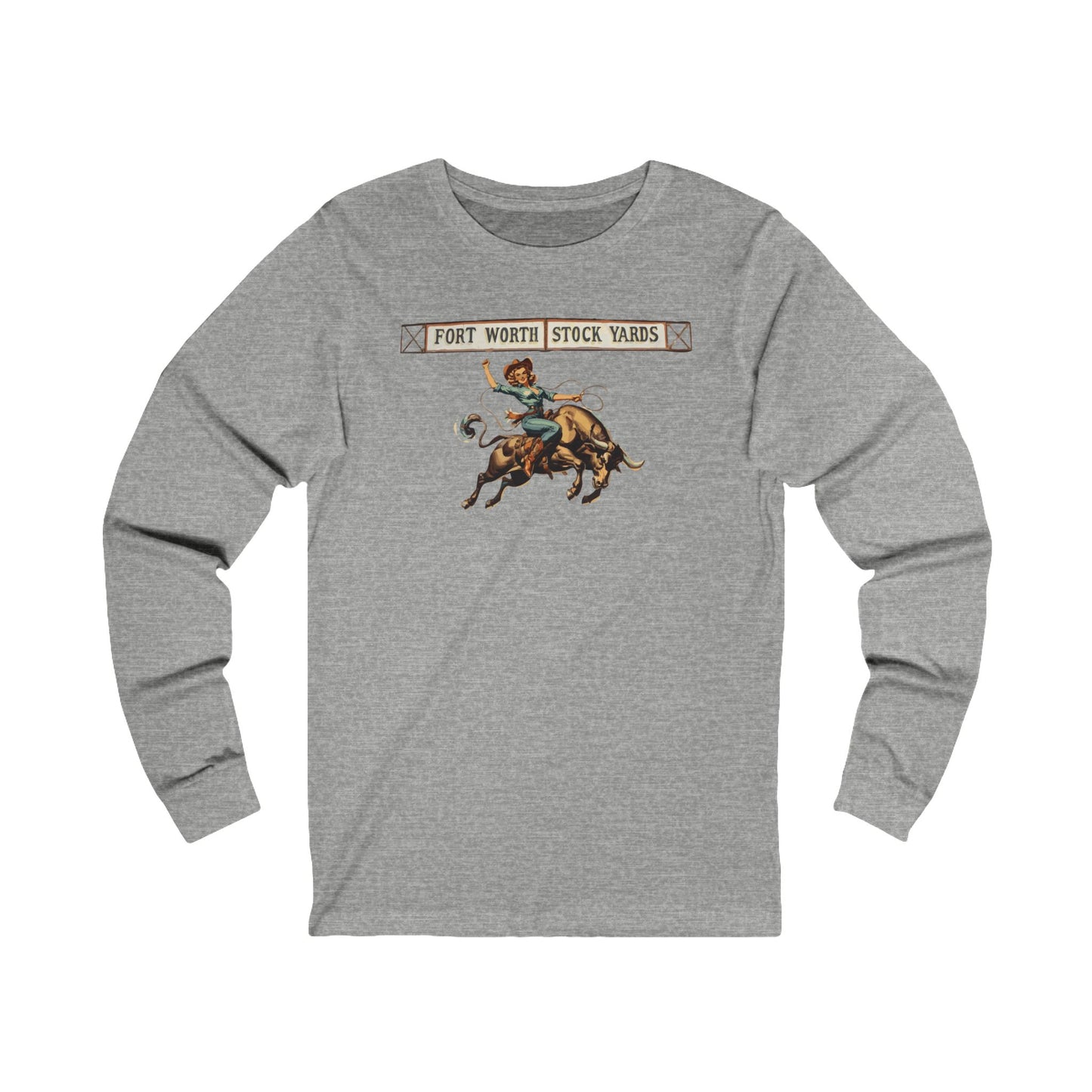 Cowgirl Stockyards Long Sleeve T