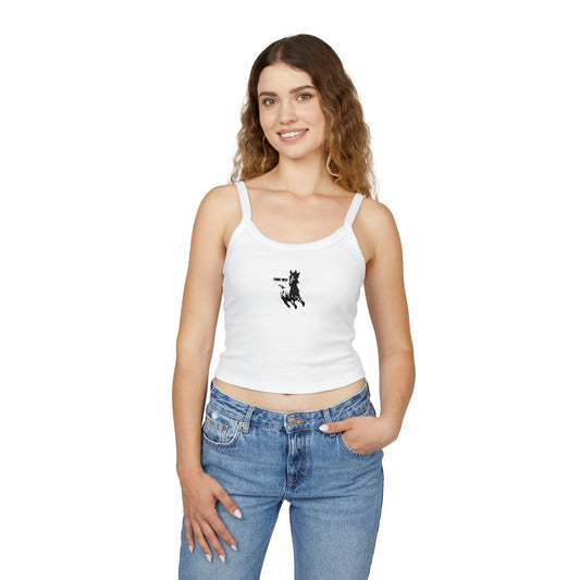 Horse Sketch Women's Spaghetti Strap Tank Top