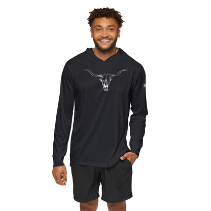 Cowskull Men's Warmup Hoodie Black