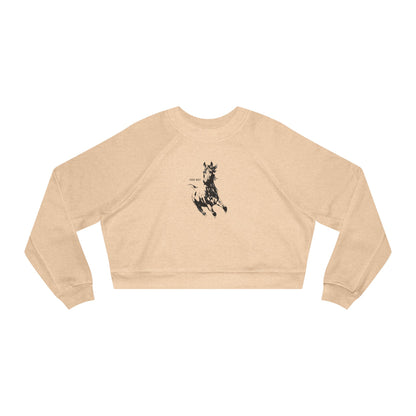 Gallop Women's Cropped Fleece Pullover