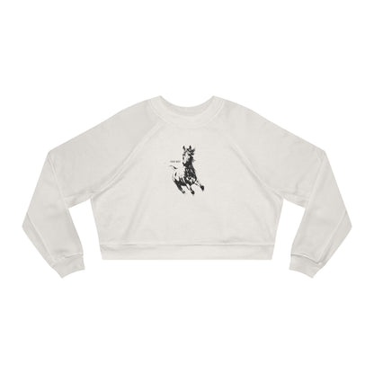 Gallop Women's Cropped Fleece Pullover