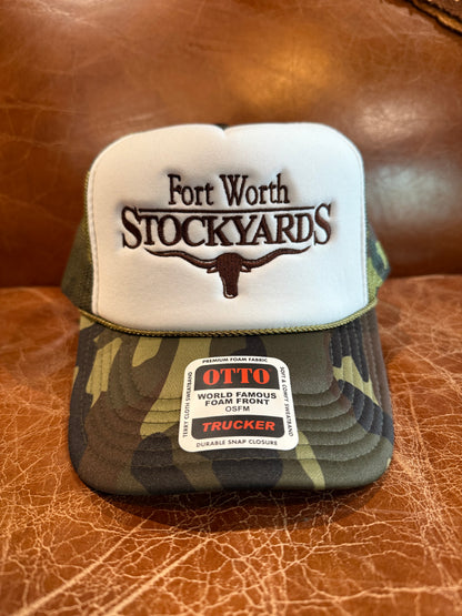 Limited Edition Camp Fort Worth Stockyards Foam Trucker Hat