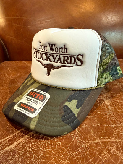 Limited Edition Camp Fort Worth Stockyards Foam Trucker Hat