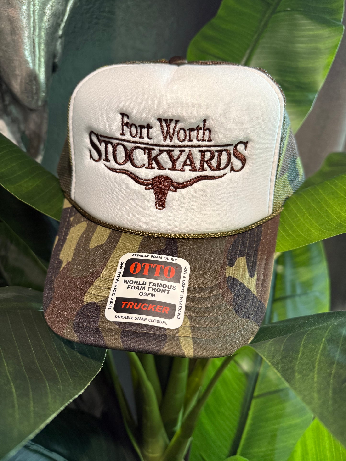 Limited Edition Camp Fort Worth Stockyards Foam Trucker Hat