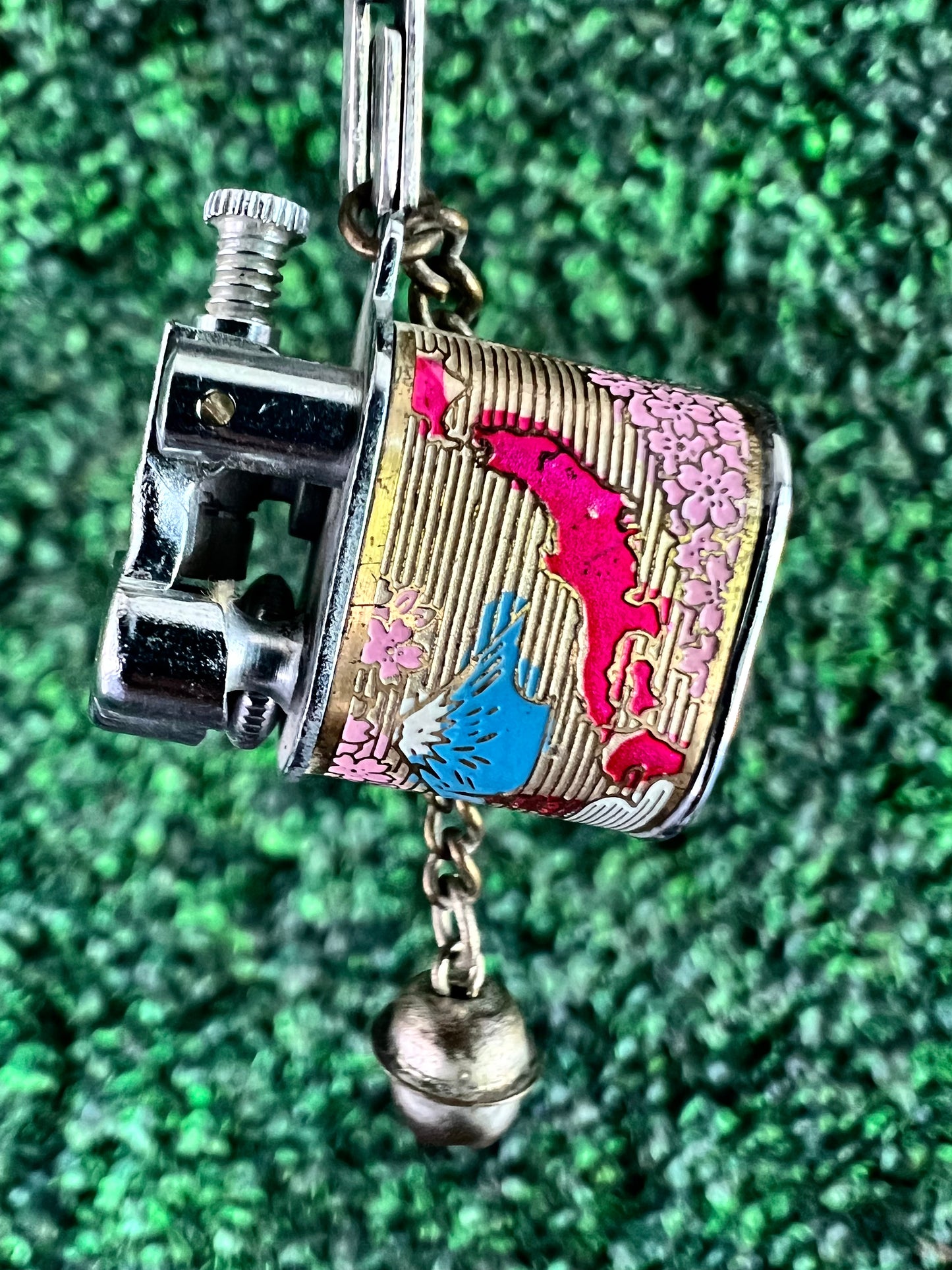 1940's Vintage Graphic Mini Lighter Necklace