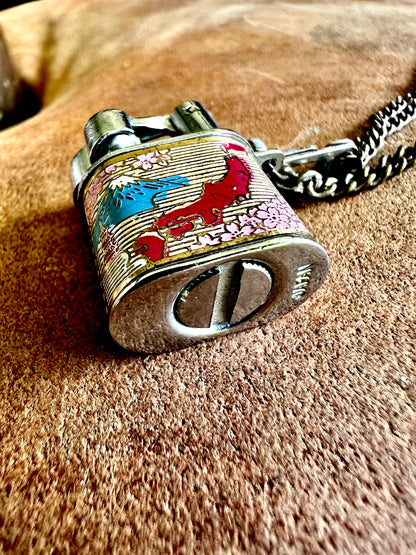 1940's Vintage Graphic Mini Lighter Necklace