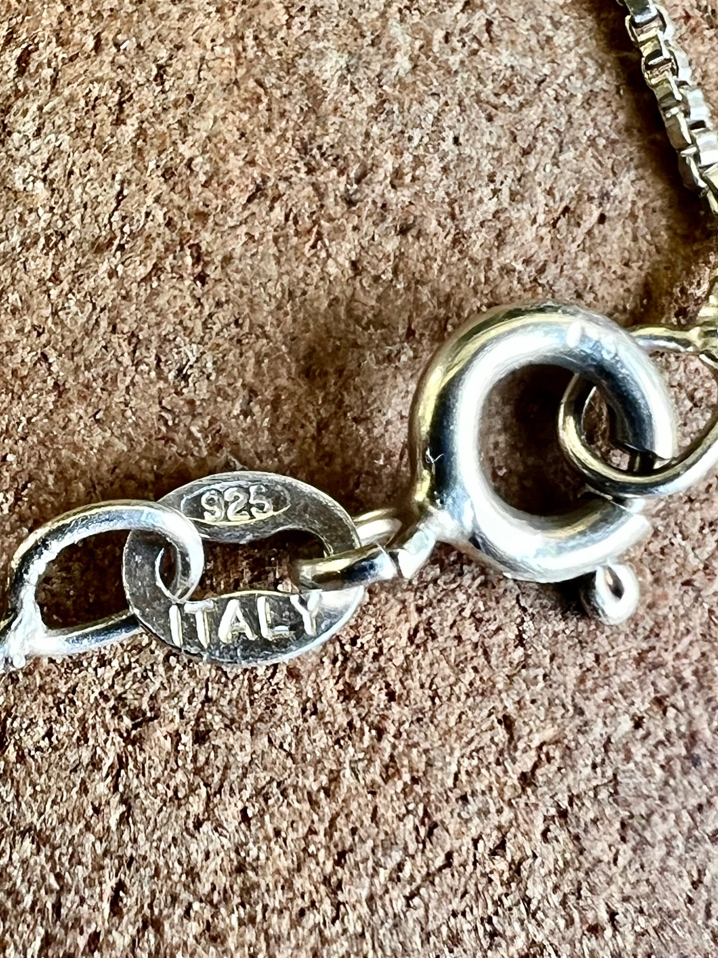 Vintage Navajo Silver Thunderbird Necklace