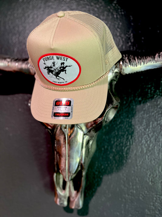 Forge West Khaki Trucker Hat