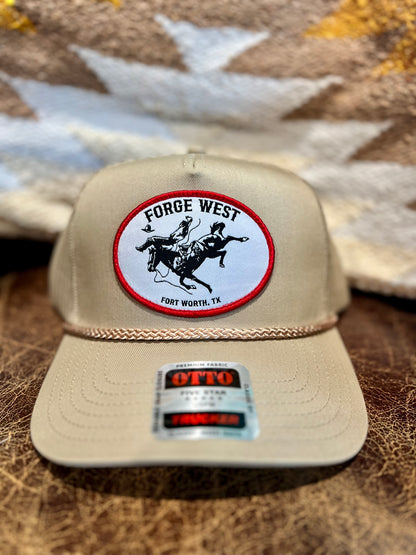 Forge West Khaki Trucker Hat