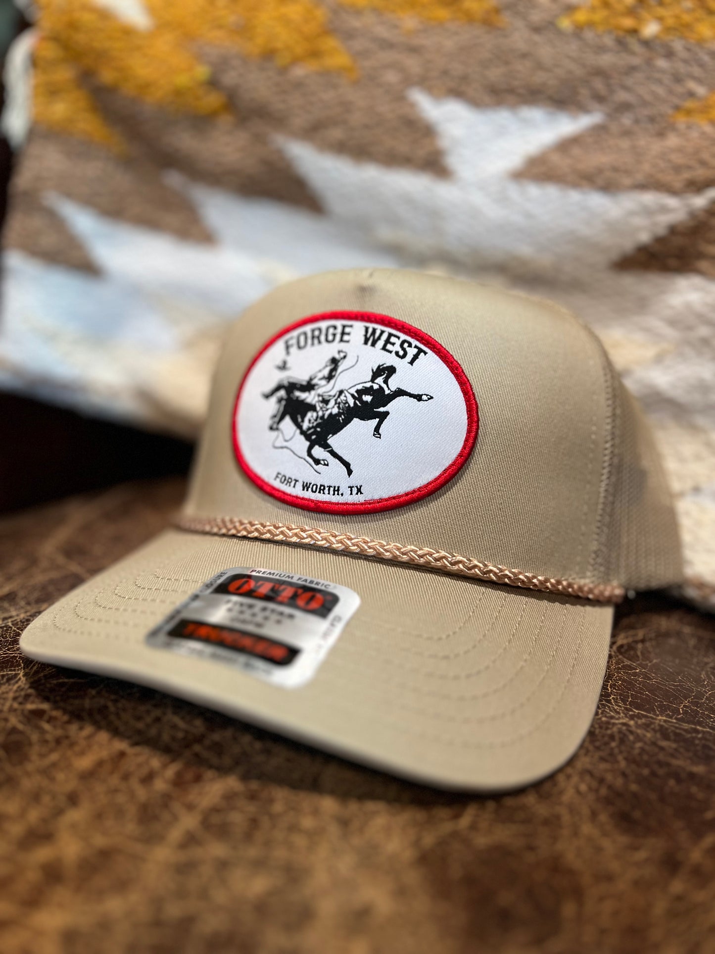 Forge West Khaki Trucker Hat