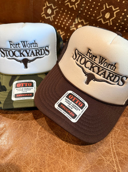Limited Edition Sahara Fort Worth Stockyards Foam Trucker Hat