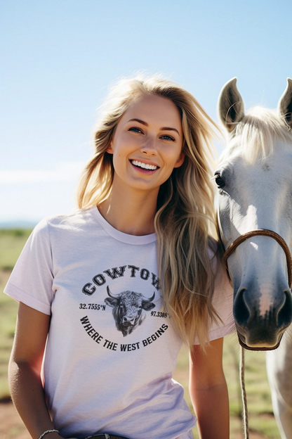 West Begins Cowtown T